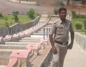 ड्यूटी के दौरान आरक्षक को बस ने मारी टक्कर, मौके पर ही कांस्टेबल की मौत