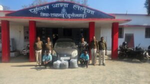 कार की बैक लाइट और दरवाजों में छिपा था मौत का सामान: देख पुलिस भी रह गई दंग, 17 लाख का माल जब्त