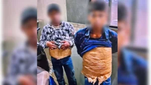 नाबालिगों को बनाया ‘तस्करी का हथियार’, 1250 रुपये की खातिर मासूमों के पेट में बांधा गांजा