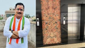 VIP रोड के करेंसी टावर में अफरा-तफरी: लिफ्ट फेल होने से कांग्रेस नेता फंसे, इमरजेंसी सिस्टम भी बेकार