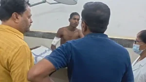 घटारानी जंगल में शावकों के साथ बैठी मादा तेंदुए ने युवक पर किया अटैक, इलाके में दहशत