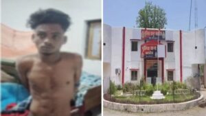 CG CRIME: चोर पर टूटा ग्रामीणों का गुस्सा, रस्सी से बांधकर की पिटाई