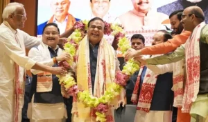 एनडीए विधायक दल का नेता चुने गए हिमंत बिस्व सरमा, इस दिन लेंगे मुख्यमंत्री पद की शपथ