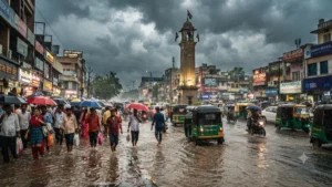 CG Weather Update: छत्तीसगढ़ में अगले 48 घंटे भारी बारिश की चेतावनी, कई जिलों में बढ़ा खतरा…