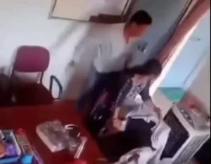 स्कूल में शिक्षक-शिक्षिका का आपत्तिजनक वीडियो, वायरल वीडियो पर शिक्षक-शिक्षिका निलंबित