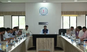 नगरीय प्रशासन विभाग के नए प्रमुख सचिव सोनमणि बोरा ने ली मैराथन बैठक