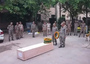 सीआरपीएफ कैंप में जवान ने लगाई फांसी, जाँच शुरु…
